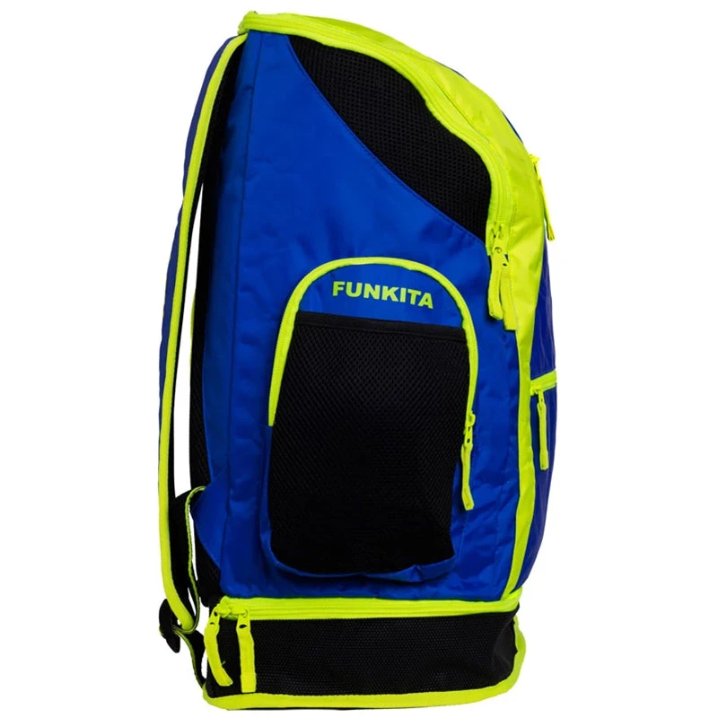 Funkita - Ocean Flash Backpack - Blue & Yellow 4 Funkita - Ocean Flash Backpack - Blue & Yellow - Image 2