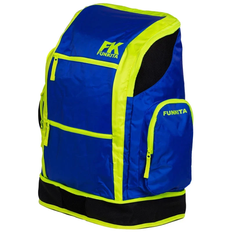 Funkita - Ocean Flash Backpack - Blue & Yellow 3 Funkita - Ocean Flash Backpack - Blue & Yellow