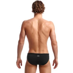 Funky Trunks - Still Black - Mens Classic Briefs -Swimming Clothing Funky Trunks Still Black Mens Classic Briefs 3