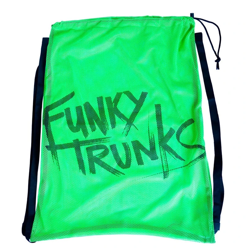 Funky Trunks - Still Brasil Mesh Bag - Green 4 Funky Trunks - Still Brasil Mesh Bag - Green - Image 2