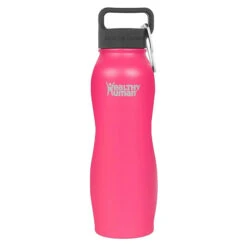 Healthy Human Curve Water Bottle - Hawaiian Pink 21oz (620ml)