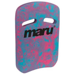 Maru - Swirl Two Grip Fitness Kickboard - Blue/Pink