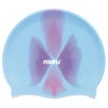 Maru - Multi-Colour Silicone Hat (Blue/Pink/Purple) -Swimming Clothing Maru Multi Swim Hat Blue 3942
