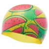 TYR - Watermelon Swim Silicone Adult Swim Cap -Swimming Clothing TYR Watermelon Silicone Swim Cap