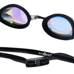 Amanzi - Axion Graphite Mirror Goggles - Black -Swimming Clothing amanzi axion graphite mirror goggles black 6