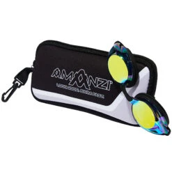 Amanzi - Axion Graphite Mirror Goggles - Black -Swimming Clothing amanzi axion graphite mirror goggles black 7