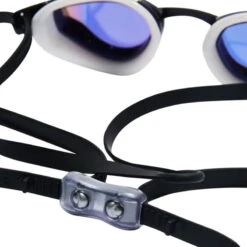 Amanzi - Dominate Prismatic Mirror Goggles - Black/White -Swimming Clothing amanzi dominate prismatic mirror goggles black white 5
