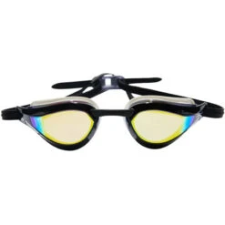 Amanzi - Dominate Prismatic Mirror Goggles - Black/White -Swimming Clothing amanzi dominate prismatic mirror goggles black white 6