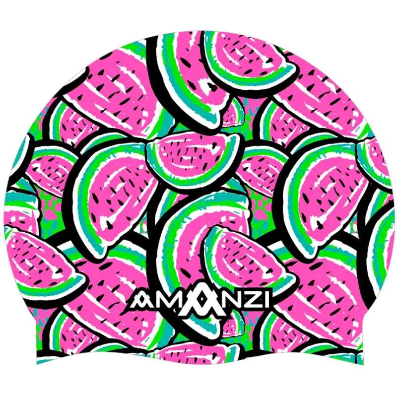 Amanzi - Melon Crush Swim Hat 3 Amanzi - Melon Crush Swim Hat