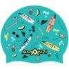 Amanzi - Surfs Up Swim Hat -Swimming Clothing amanzi swim hat surfs up