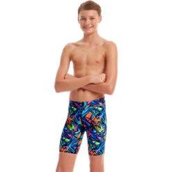 Amanzi - Velocity Boys Jammers -Swimming Clothing amanzi velocity boys jammers 5