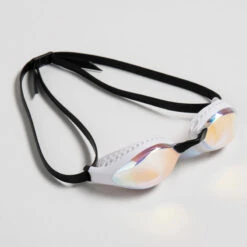 Arena - Air Speed Mirror Goggle - Copper/White C202 -Swimming Clothing arena air speed mirror goggle copper white 3