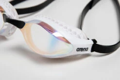 Arena - Air Speed Mirror Goggle - Copper/White C202 -Swimming Clothing arena air speed mirror goggle copper white 7