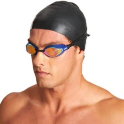 Arena - Air Speed Mirror Goggle - Yellow/Copper/Blue C203 15 Arena - Air Speed Mirror Goggle - Yellow/Copper/Blue C203 -Swimming Clothing arena air speed mirror goggle yellow copper blue 3