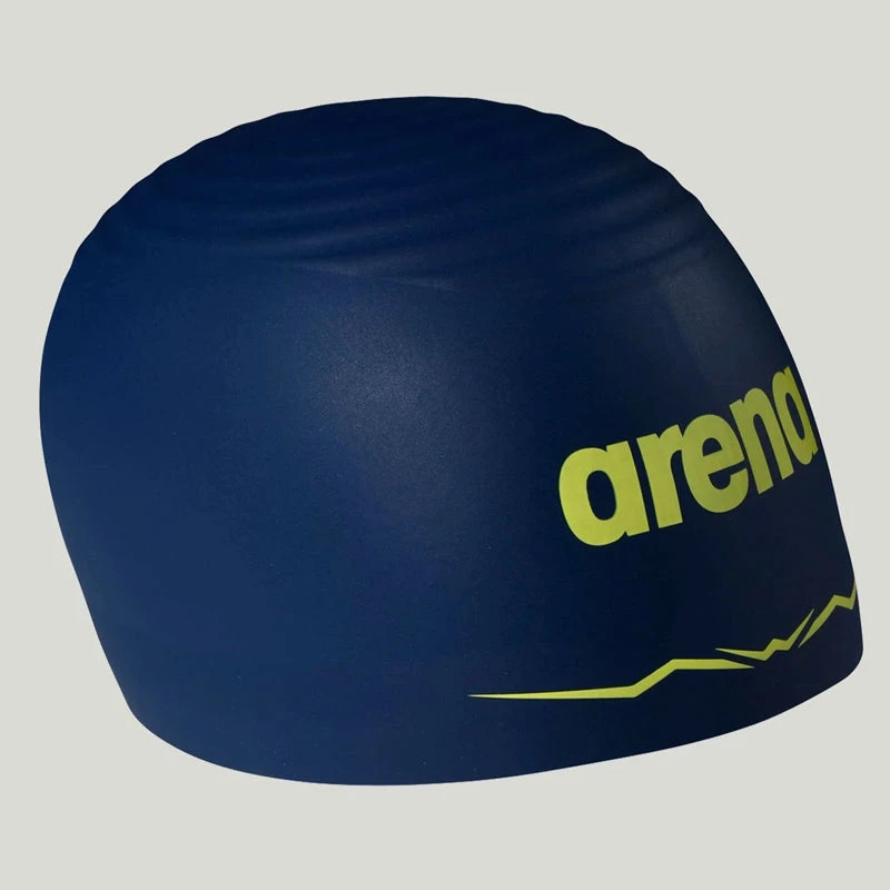 Arena - Aquaforce Wave Swim Cap - Navy 4 Arena - Aquaforce Wave Swim Cap - Navy - Image 2