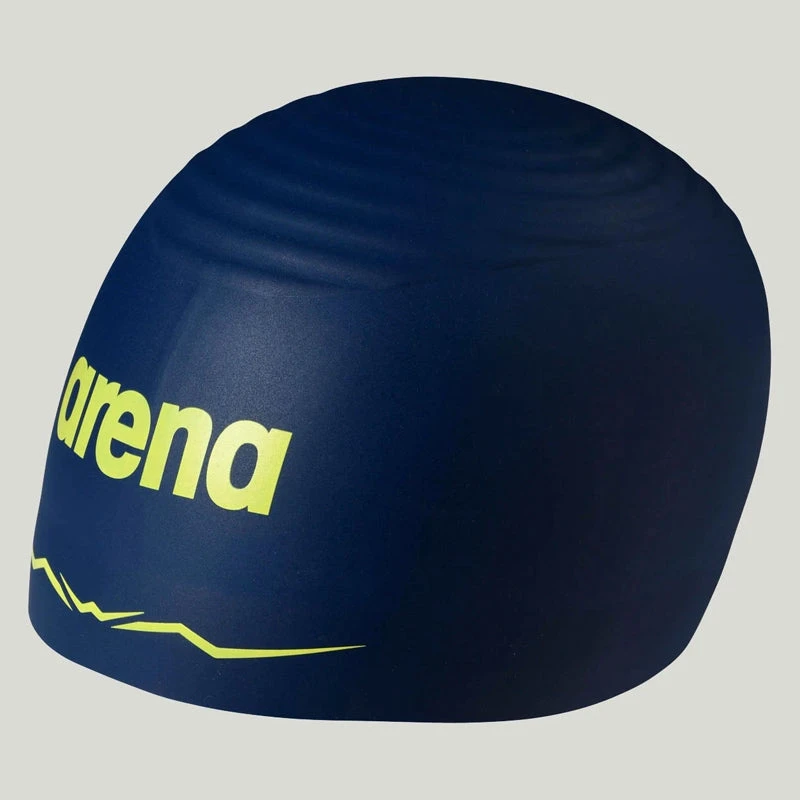 Arena - Aquaforce Wave Swim Cap - Navy 6 Arena - Aquaforce Wave Swim Cap - Navy - Image 4