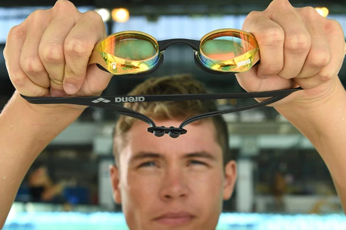 Arena - Cobra Core Swipe Mirror Goggle - Yellow Copper/Gold 6 Arena - Cobra Core Swipe Mirror Goggle - Yellow Copper/Gold - Image 4