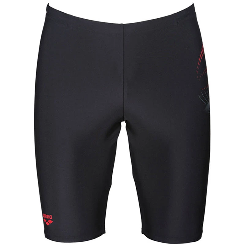 Arena - Flow Mens Jammers - Black/Red 12 Arena - Flow Mens Jammers - Black/Red - Image 10