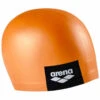 Arena - Logo Moulded Silicone Cap - Pinkish Orange -Swimming Clothing arena logo moulded silicon cap pinkish orange 1