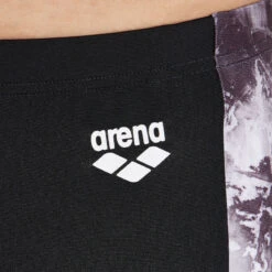 Arena - Mens Swim Allover Jammer - Black -Swimming Clothing arena mens swim allover jammer black 4