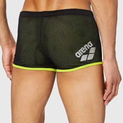 Arena - Square Cut Drag Suit - Black -Swimming Clothing arena square cut drag suit black 3