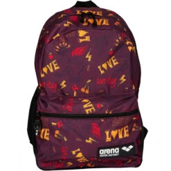Arena - Team Backpack 30 Allover - Love -Swimming Clothing arena team backpack 30 allover love 6