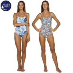 Arena - Upside Down Challenge Ladies One Piece - White/Multicolor -Swimming Clothing arena upside down challenge ladies one piece white multi coloured 3