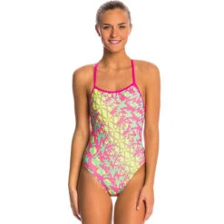 Dolfin - Bellas Ziggy Tie Back One Piece Swimsuit