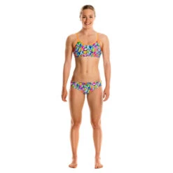 Funkita - Bang Bang Budgie - Girls Racerback Two Piece -Swimming Clothing funkita bang bang budgie racerback girls bikini two piece 3