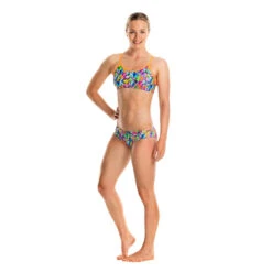Funkita - Bang Bang Budgie - Girls Racerback Two Piece -Swimming Clothing funkita bang bang budgie racerback girls bikini two piece 4