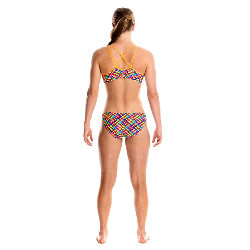 Funkita - Basket Case - Girls Criss Cross Bikini Two Piece 5 Funkita - Basket Case - Girls Criss Cross Bikini Two Piece - Image 3