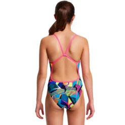 Funkita - Bel Air Beats - Girls Single Strap One Piece -Swimming Clothing funkita bel air beats girls single strap one piece 3
