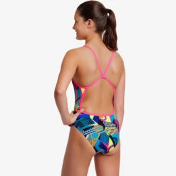 Funkita - Bel Air Beats - Girls Single Strap One Piece -Swimming Clothing funkita bel air beats girls single strap one piece 4