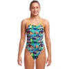 Funkita - Big Bronto - Girls Single Strap One Piece -Swimming Clothing funkita big bronto girls single strap one piece 1