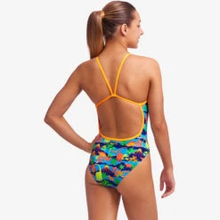 Funkita - Big Bronto - Girls Single Strap One Piece 10 Funkita - Big Bronto - Girls Single Strap One Piece -Swimming Clothing funkita big bronto girls single strap one piece 4