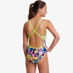Funkita - Brush Cuts - Girls Single Strap One Piece 12 Funkita - Brush Cuts - Girls Single Strap One Piece -Swimming Clothing funkita brush cuts girls single strap one piece 4