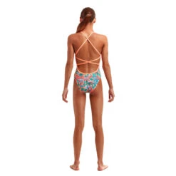 Funkita - Burning Man - Girls Strapped In One Piece -Swimming Clothing funkita burning man girls strapped in one piece 3