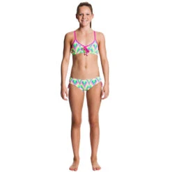 Funkita - City Sweetheart - Girls Tie Detail Two Piece -Swimming Clothing funkita city sweetheart 2 piece bikini 3