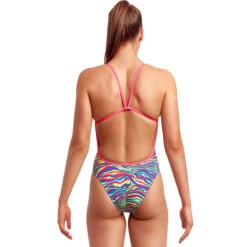 Funkita - Colour Curve - Ladies Eco Single Strength One Piece -Swimming Clothing funkita colour curve ladies eco single strength one piece 3