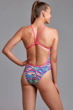 Funkita - Colour Curve - Ladies Eco Single Strength One Piece -Swimming Clothing funkita colour curve ladies eco single strength one piece 4