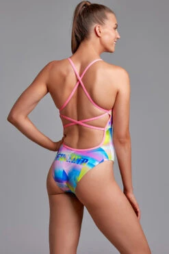 Funkita - Counting Clouds - Ladies Strapped In One Piece -Swimming Clothing funkita counting clouds ladies strapped in one piece 4