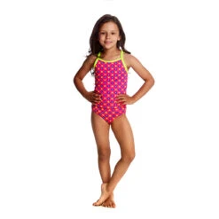 Funkita - Daisy Dots - Toddlers Girls Tankini Two Piece -Swimming Clothing funkita daisy dots toddlers girls tankini two piece 4