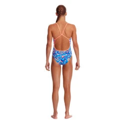 Funkita - Double Scoop - Girls Eco Single Strap One Piece -Swimming Clothing funkita double scoop girls eco single strap one piece 3