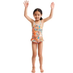 Funkita - Fairy Tails - Toddler Girl's Belted Frill One Piece -Swimming Clothing funkita fairy tails toddler girls belted frill one piece 5