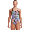 Funkita - Full Metal Funky - Girls Single Strap One Piece -Swimming Clothing funkita full metal funky girls single strap one piece swimsuit