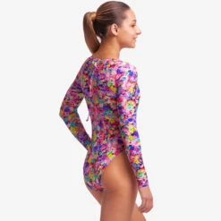 Funkita - Garden Party - Girls Long Shot One Piece -Swimming Clothing funkita garden party girls long shot one piece 4