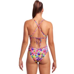 Funkita - Garden Party - Ladies Tie Me Tight One Piece -Swimming Clothing funkita garden party ladies tie me tight one piece 3