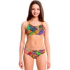 Funkita - Cubism Chaos - Girls Racerback Two Piece -Swimming Clothing funkita girls swimwear cubism chaos racerback two piece 1