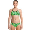 Funkita - Golden Honeycomb - Girls Racerback Two Piece -Swimming Clothing funkita girls swimwear golden honeycomb racerback two piece 1