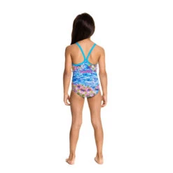 Funkita - Meadow Love - Toddler Girls One Piece -Swimming Clothing funkita girls toddler swimwear meadow love one piece 3